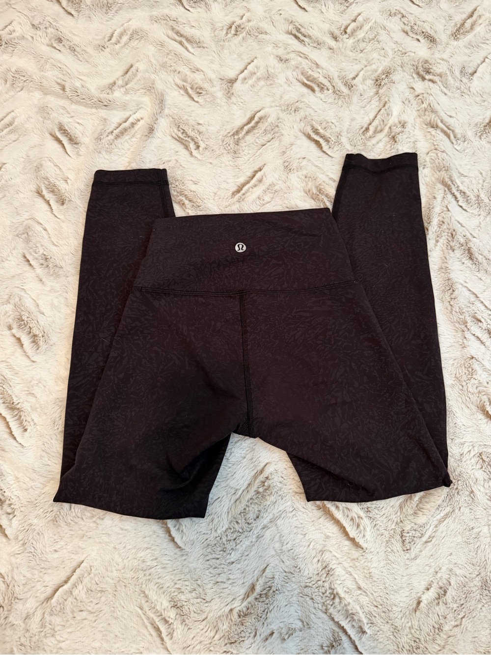 lululemon athletica' Black High-Rise Yoga Leggings